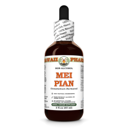 Mei Pian (Cinnamomum Burmannii) Tincture, Certified Organic Dried Bark And Leaf ALCOHOL-FREE Liquid Extract
