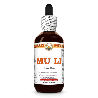 Mu Li Liquid Extract, Mu Li, Oyster (Ostrea Gigas) Shell Tincture