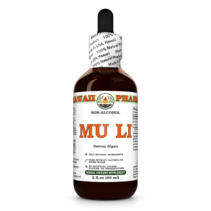 Mu Li Alcohol-FREE Liquid Extract, Oyster (Ostrea Gigas) Powdered Shell Glycerite