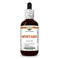 Mustard Alcohol-FREE Liquid Extract, Organic Mustard (Sinapis Alba) Dried Seed Glycerite