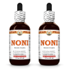 Noni Liquid Extract, Organic Noni (Morinda Citrifolia) Dried Fruits Tincture 2x2 Oz