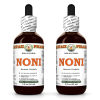 Noni Alcohol-FREE Liquid Extract, Organic Noni (Morinda Citrifolia) Dried Fruit Glycerite 2x2 Oz