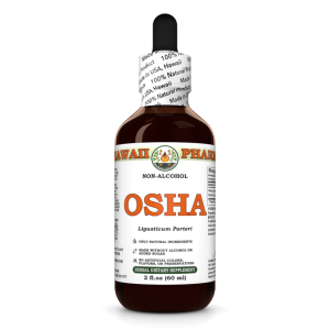 Osha Alcohol-FREE Liquid Extract, Osha (Ligusticum porteri) Dried Root Glycerite