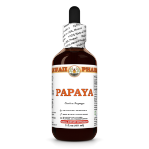 Papaya Liquid Extract, Papaya (Carica papaya) Dried Leaf Tincture