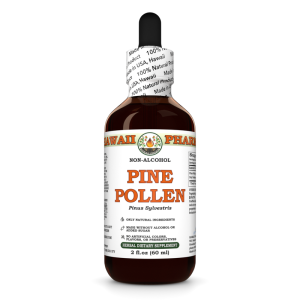 Pine Pollen Liquid Extract, Dried Pollen (Pinus Sylvestris) Alcohol-Free Glycerite