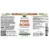 Pink Rose (Rosa Damascena) Tincture, Certified Organic Dried Buds And Petals ALCOHOL-FREE Liquid Extract