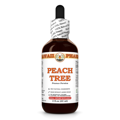 Peach Tree Liquid Extract, Peach Tree (Prunus persica) Dried Bark Tincture