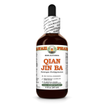 Qian Jin Ba (Flemingia Phillippinensis) Glycerite, Dried Roots Alcohol-Free Liquid Extract, Makhiyoti, Glycerite Herbal Supplement