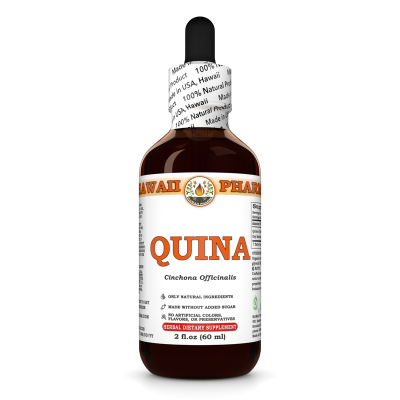 Quina Liquid Extract, Quina (Cinchona officinalis) Dried Bark Tincture
