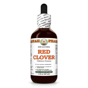Red Clover Alcohol-FREE Liquid Extract, Red Clover (Trifolium Pratense) Dried Leaf Glycerite