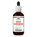 Red Ginseng Alcohol-FREE Liquid Extract, Organic Red Ginseng (Panax Ginseng) Dried Root Glycerite