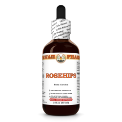 Rose Liquid Extract, Organic Rosehips (Rosa Canina) Dried Seed Tincture