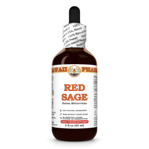 Red Sage Liquid Extract, Red Sage (Salvia Miltiorrhiza) Dried Root Tincture