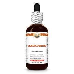 Sandalwood (Santalum Album) Tincture, Dried Wood Liquid Extract