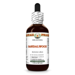 Sandalwood (Santalum Album) Tincture, Dried Wood ALCOHOL-FREE Liquid Extract