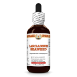 Sargassum Seaweed (Sargassaceae Phaeophyceae) Tincture, Dried Algae Liquid Extract