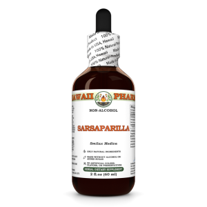Sarsaparilla Alcohol-FREE Liquid Extract, Sarsaparilla (Smilax Medica) Dried Root Glycerite