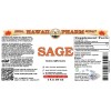 Sage Liquid Extract, Organic Sage (Salvia Officinalis) Dried Leaf Tincture