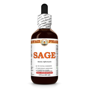 Sage Liquid Extract, Sage (Salvia Officinalis) Dried Leaf Tincture
