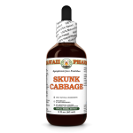 Skunk Cabbage Alcohol-FREE Liquid Extract, Skunk Cabbage (Symplocarpus Foetidus) Dried Root Glycerite
