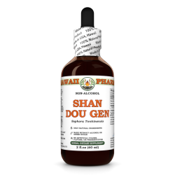 Shan Dou Gen Liquid Extract, Dried root (Sophora Tonkinensis) Alcohol-Free Glycerite