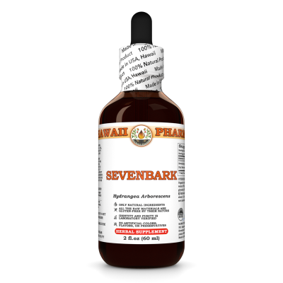 Sevenbark Liquid Extract, Sevenbark (Hydrangea arborescens) Dried Root Tincture