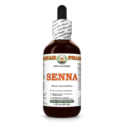 Senna Alcohol-FREE Liquid Extract, Senna (Senna Alexandrina) Dried Leaf Glycerite