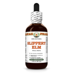 Slippery Elm Alcohol-FREE Liquid Extract, Organic Slippery Elm (Ulmus Rubra) Dried Bark Glycerite