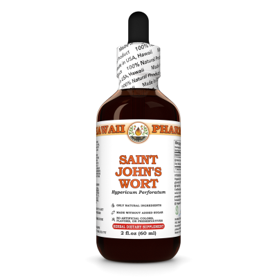 Saint John's Wort Liquid Extract, Organic Saint John's Wort (Hypericum Perforatum) Dried Herb Tincture