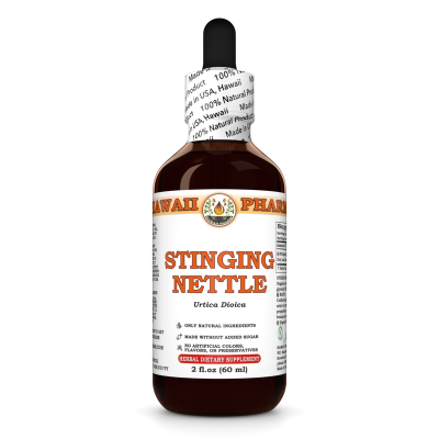 Stinging Nettle Liquid Extract, Organic Stinging Nettle (Urtica Dioica) Dried Leaf Tincture