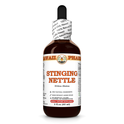 Stinging Nettle Liquid Extract, Organic Stinging Nettle (Urtica Dioica) Dried Root Tincture