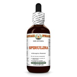 Spirulina Alcohol-FREE Liquid Extract, Organic Spirulina (Arthrospira platensis) Dried Algae Glycerite