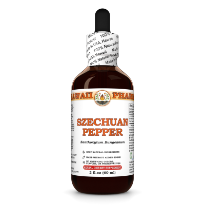 Szechuan Pepper Liquid Extract, Szechuan Pepper (Zanthoxylum Bungeanum) Dried Berry Husk Tincture