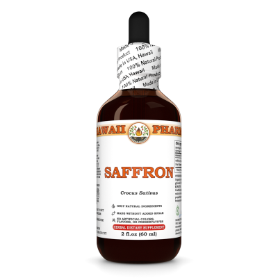 Saffron Liquid Extract, Saffron (Crocus Sativus) Dried Stigmas Tincture