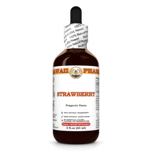 Strawberry Liquid Extract, Strawberry (Fragaria Vesca) Dried Leaf Tincture