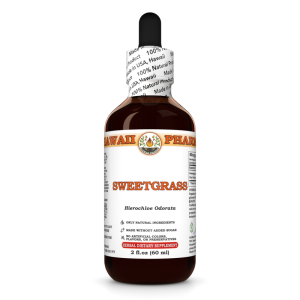 Sweetgrass (Hierochloe Odorata) Tincture, Dried Braid Liquid Extract
