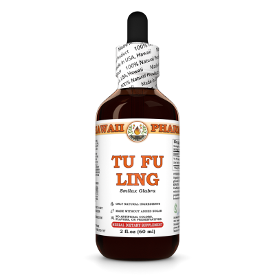 Tu Fu Ling Liquid Extract, Tu Fu Ling, Glabrous Greenbrier (Smilax Glabra) Root Tincture