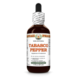 Tabasco Pepper (Capsicum Frutescens) Tincture, Dried Fruit ALCOHOL-FREE Liquid Extract
