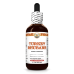 Turkey Rhubarb Liquid Extract, Organic Turkey Rhubarb (Rheum Palmatum) Dried Root Tincture