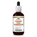 Turkey Tail Mushroom Alcohol-FREE Liquid Extract, Turkey Tail Mushroom (Trametes Versicolor) Dried Mushroom Glycerite
