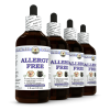 Allergy Free, Veterinary Natural Alcohol-FREE Liquid Extract, Pet Herbal Supplement 4x4 Oz