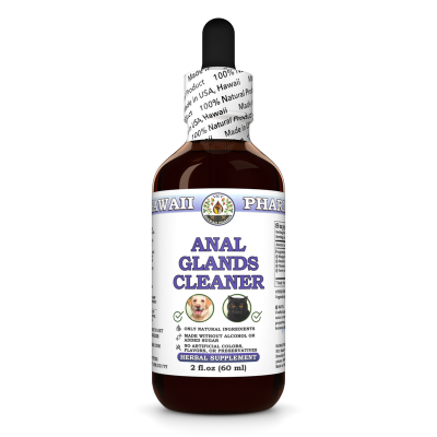 Anal Glands Cleaner, Veterinary Natural Alcohol-FREE Liquid Extract, Pet Herbal Supplement