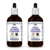 Anal Glands Cleaner, Veterinary Natural Alcohol-FREE Liquid Extract, Pet Herbal Supplement 2x4 Oz