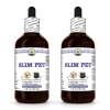Slim Pet, Veterinary Natural Alcohol-FREE Liquid Extract, Pet Herbal Supplement 2x4 Oz
