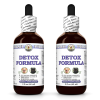 Detox Formula, Veterinary Natural Alcohol-FREE Liquid Extract, Pet Herbal Supplement 2x2 Oz