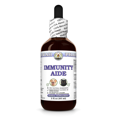 Immunity Aide, Veterinary Natural Alcohol-FREE Liquid Extract, Pet Herbal Supplement