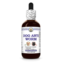 Dog Anti Worm, Veterinary Natural Alcohol-FREE Liquid Extract, Pet Herbal Supplement