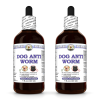 Dog Anti Worm, Veterinary Natural Alcohol-FREE Liquid Extract, Pet Herbal Supplement 2x4 Oz