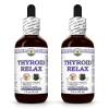 Thyroid Relax, Veterinary Natural Alcohol-FREE Liquid Extract, Pet Herbal Supplement 2x2 Oz