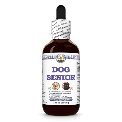 Dog Senior, Veterinary Natural Alcohol-FREE Liquid Extract, Pet Herbal Supplement